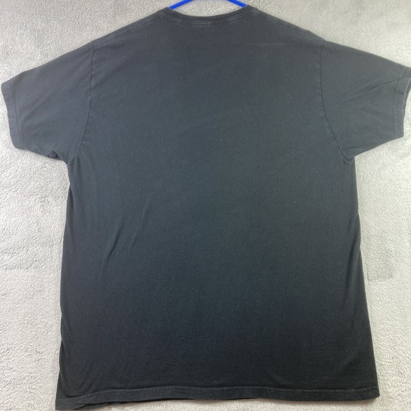 Rick and Morty Shirt Adult XL Black Cartoon Adult Swim Spaceship Graphic Tee - Picture 12 of 12